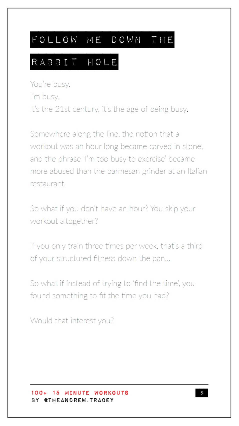 Bulldog Gear - 100+ 15 Minute Workouts - Andrew Tracey - Image 3