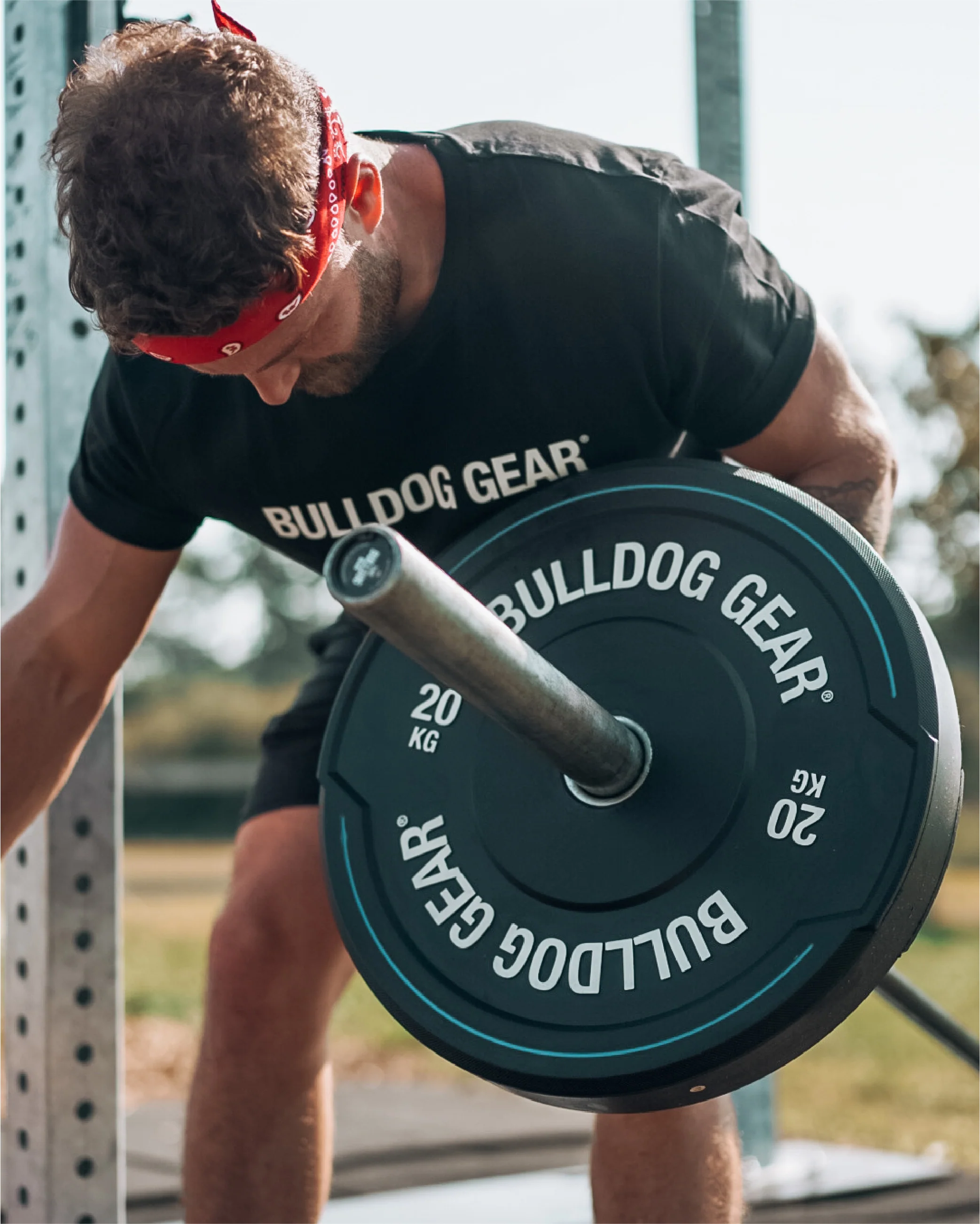 Bulldog Gear - Hybrid 2.0 Black Rubber Bumper Plates - Image 11