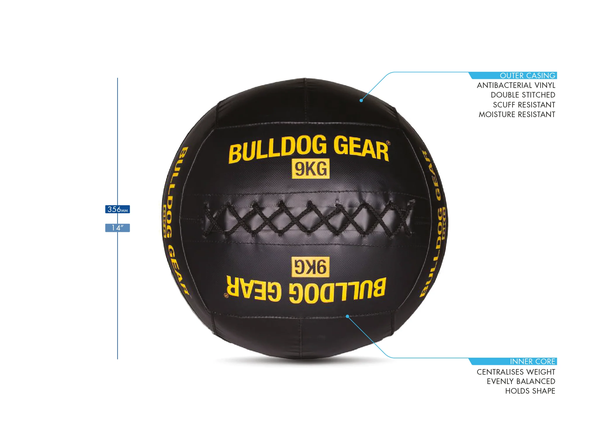 Bulldog Gear - Medicine/Wall Ball - Image 5