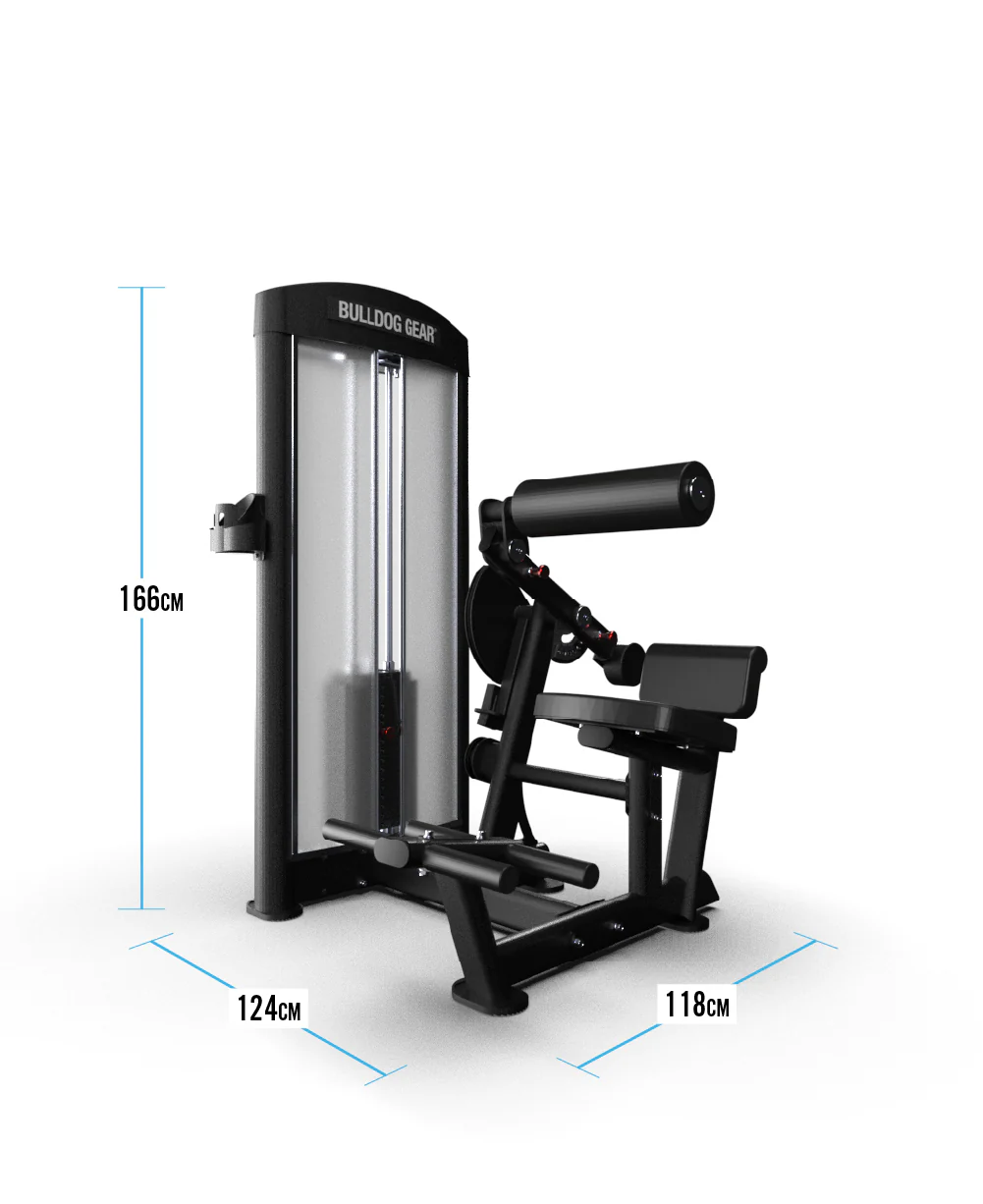 Bulldog Gear - Dual Function Abdominal Curl / Back Extension Machine 113kg Stack - V1 - Image 5
