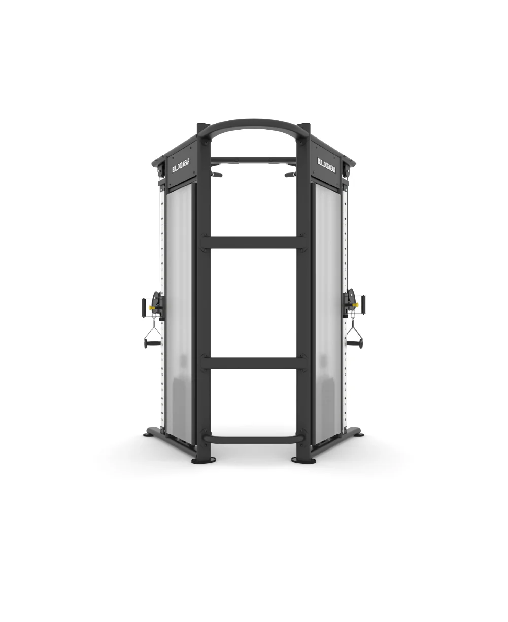 Bulldog Gear - Dual Cable Adjustable Pulley Machine - Functional Trainer x2 100kg Stacks - Image 4