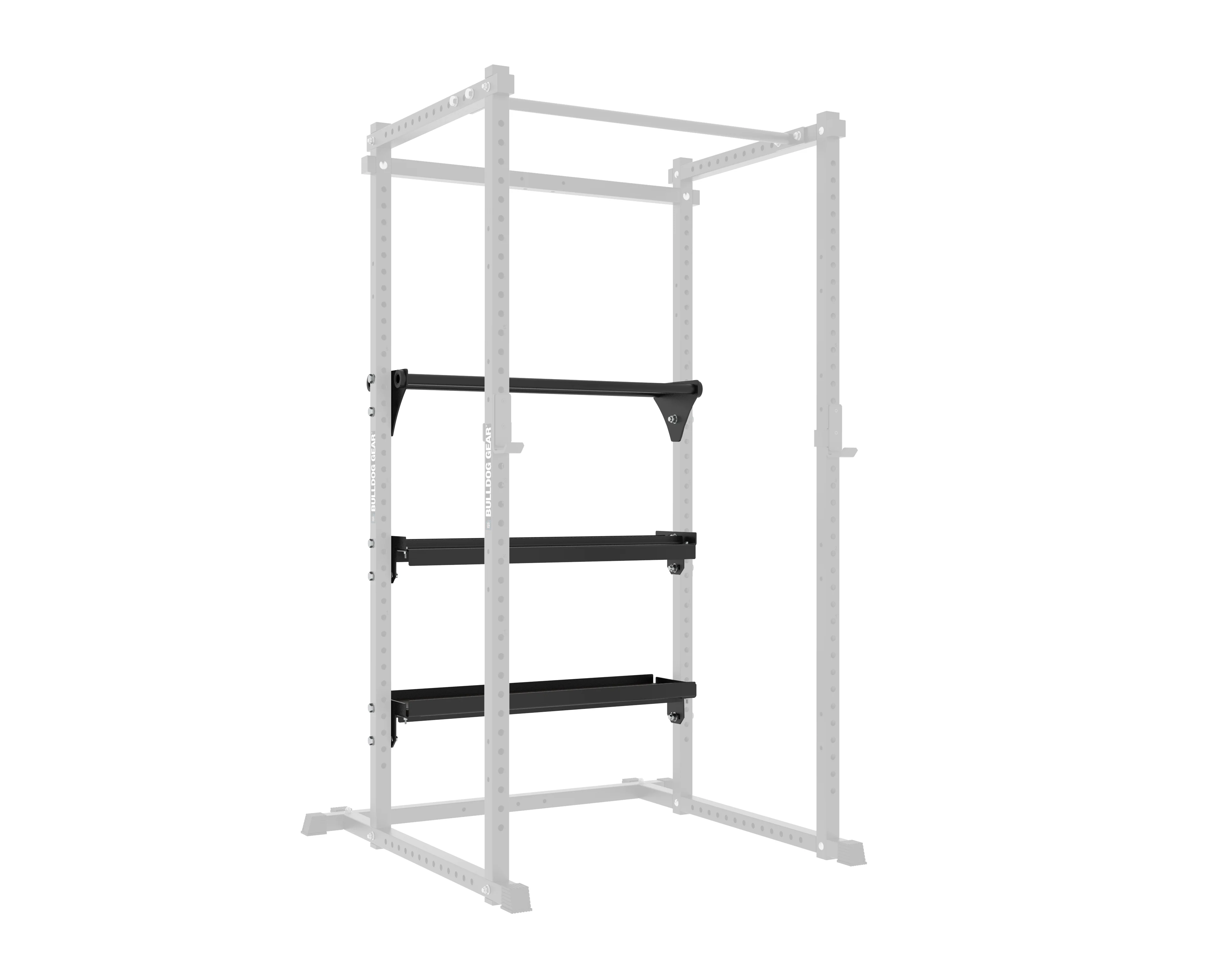 Bulldog Gear - Integrated Power Rack Storage Ball Shelf - Image 5