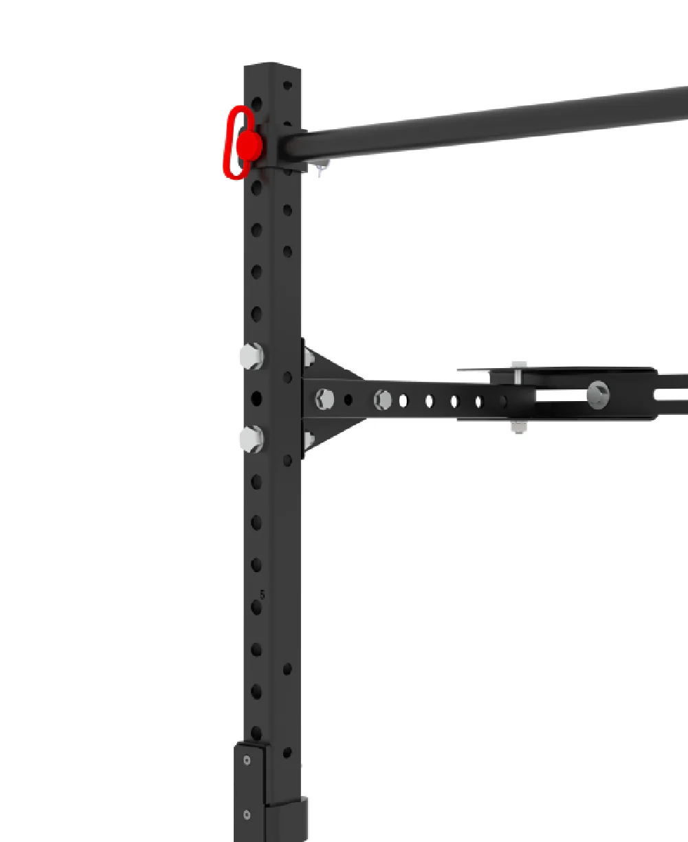 Bulldog Gear - Home Gym Series Wall Mounted Folding Gym Rack - Image 5