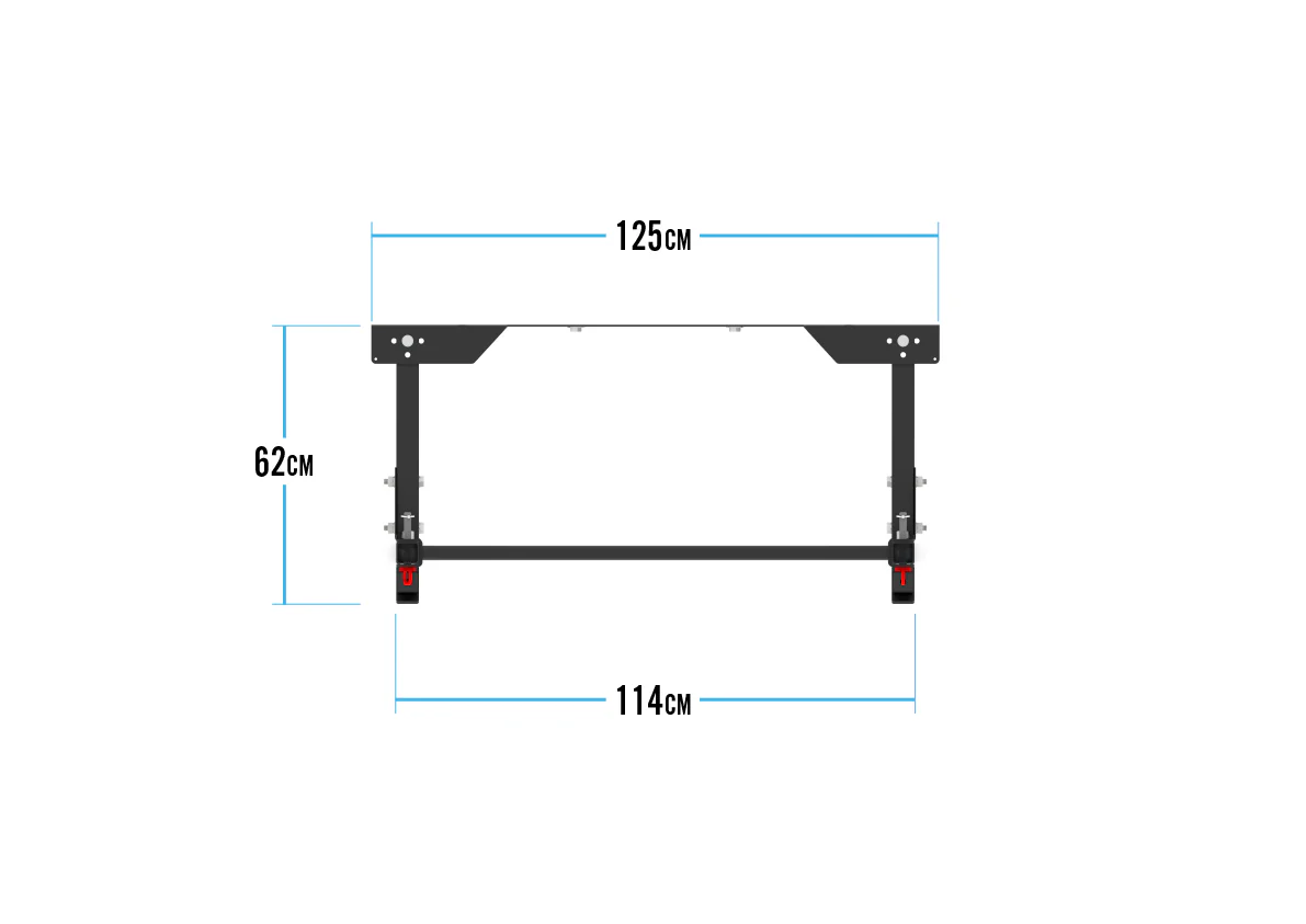 Bulldog Gear - Home Gym Series Wall Mounted Folding Gym Rack - Image 6