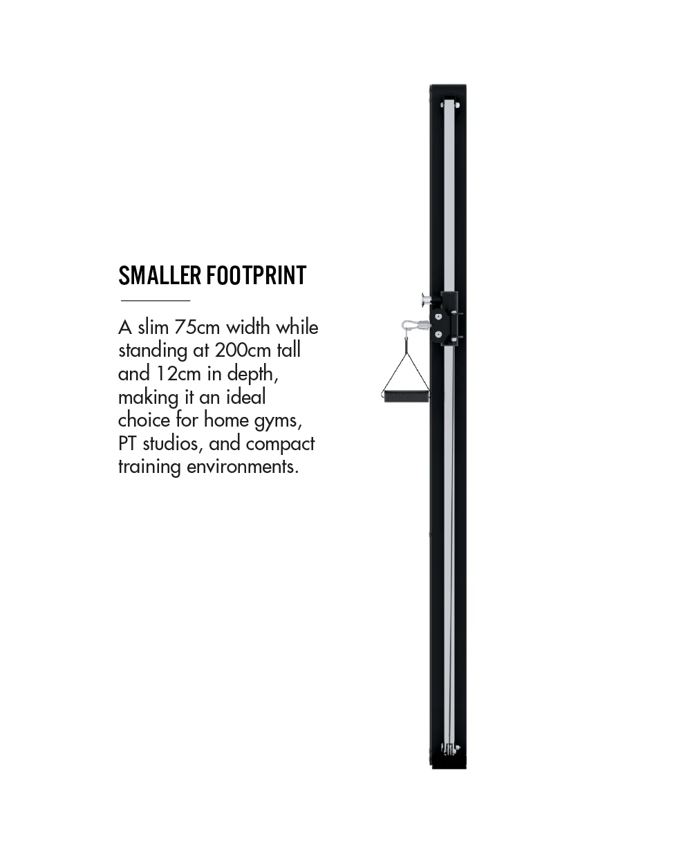 Bulldog Gear - Zero 3 Dual Adjustable Cable Pulley Machine x 1 60kg Stack - Stainless - Image 4