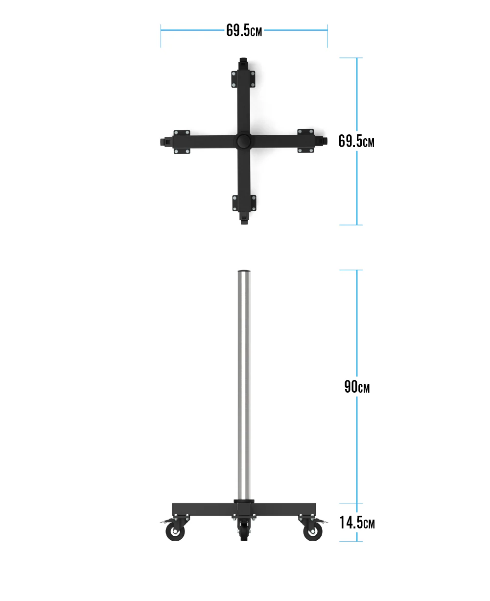 Bulldog Gear - Gym Storage Bumper Plate Stacker - Image 5