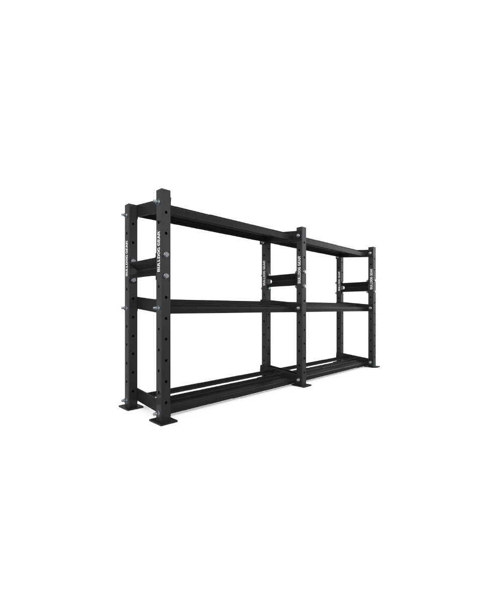 Bulldog Gear - Hex Dumbbells 1.0 680kg Set (2.5kg to 40kg) + Storage System - 229cm Bundle - Image 3