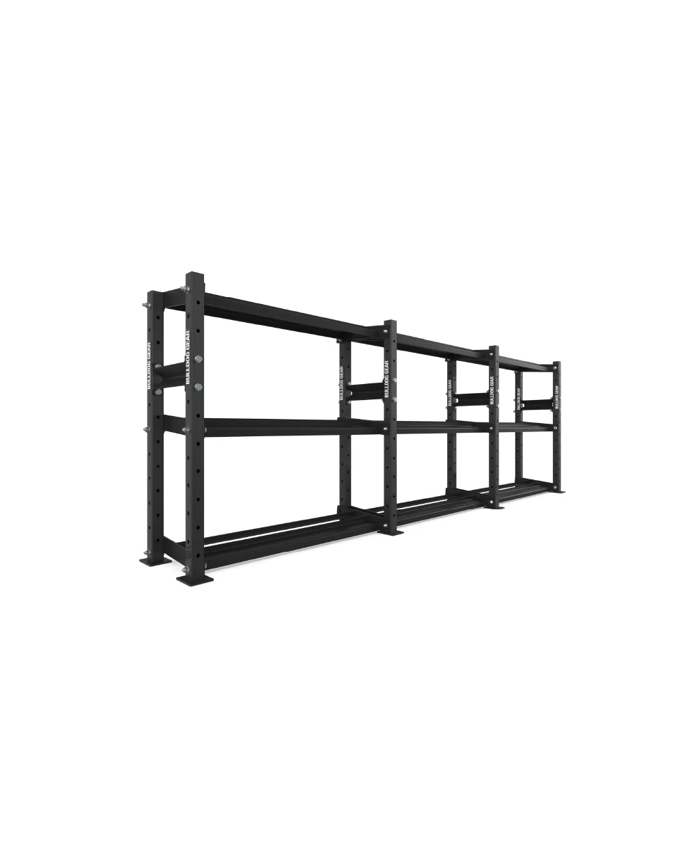 Bulldog Gear - Hex Dumbbells 2.0 1050kg Set (2.5kg to 50kg) + Storage System - 338cm Bundle - Image 3