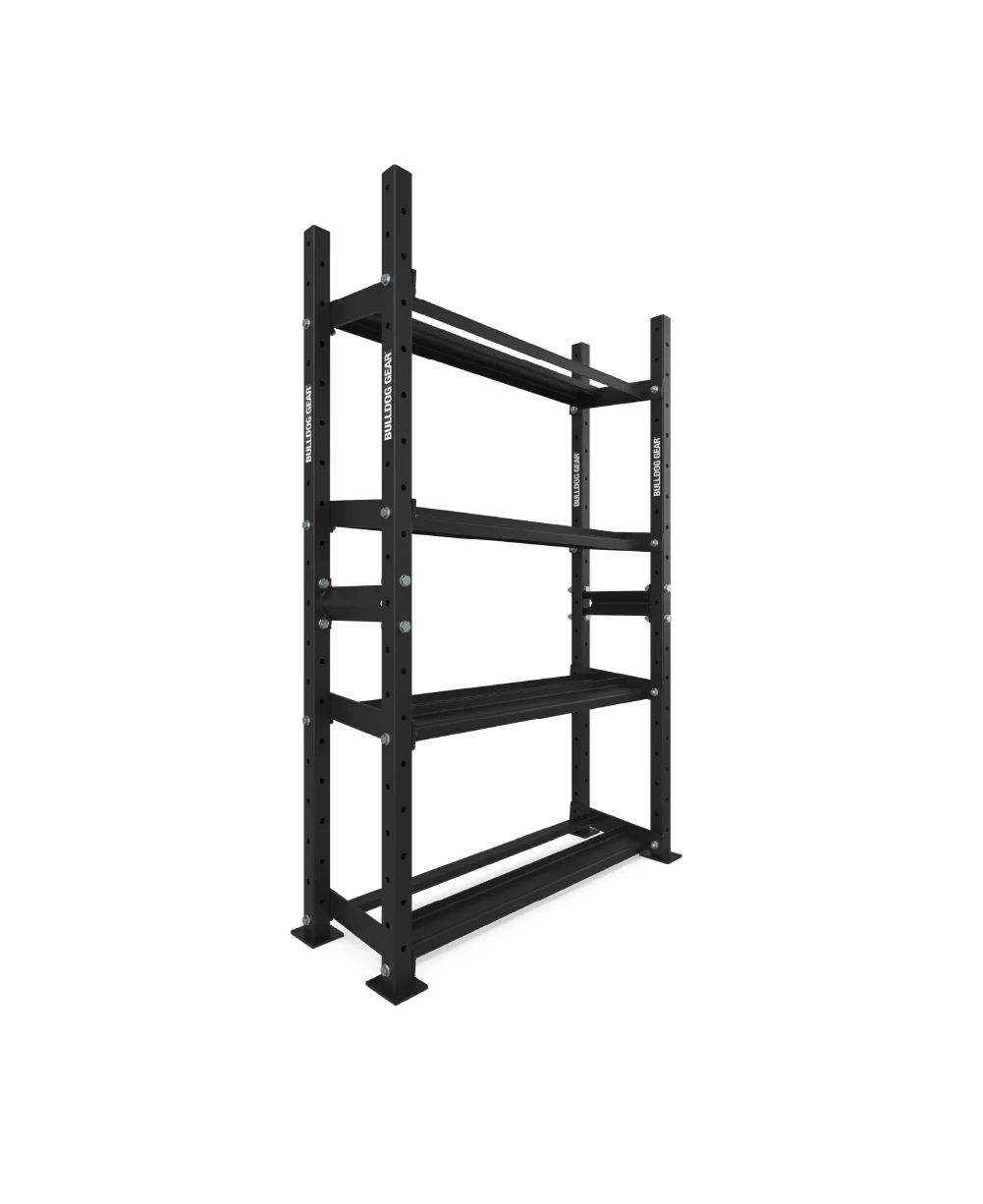 Bulldog Gear - Hex Dumbbells 2.0 390kg Set (2.5kg to 30kg) + Storage System - 120cm Bundle - Image 3