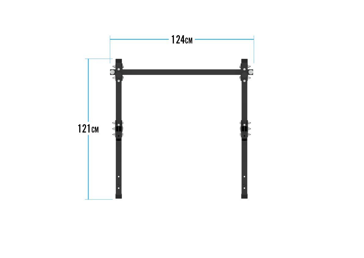 Bulldog Gear - Home Gym Series Squat Rack 1 - HGSSR1 1.8m - Image 6