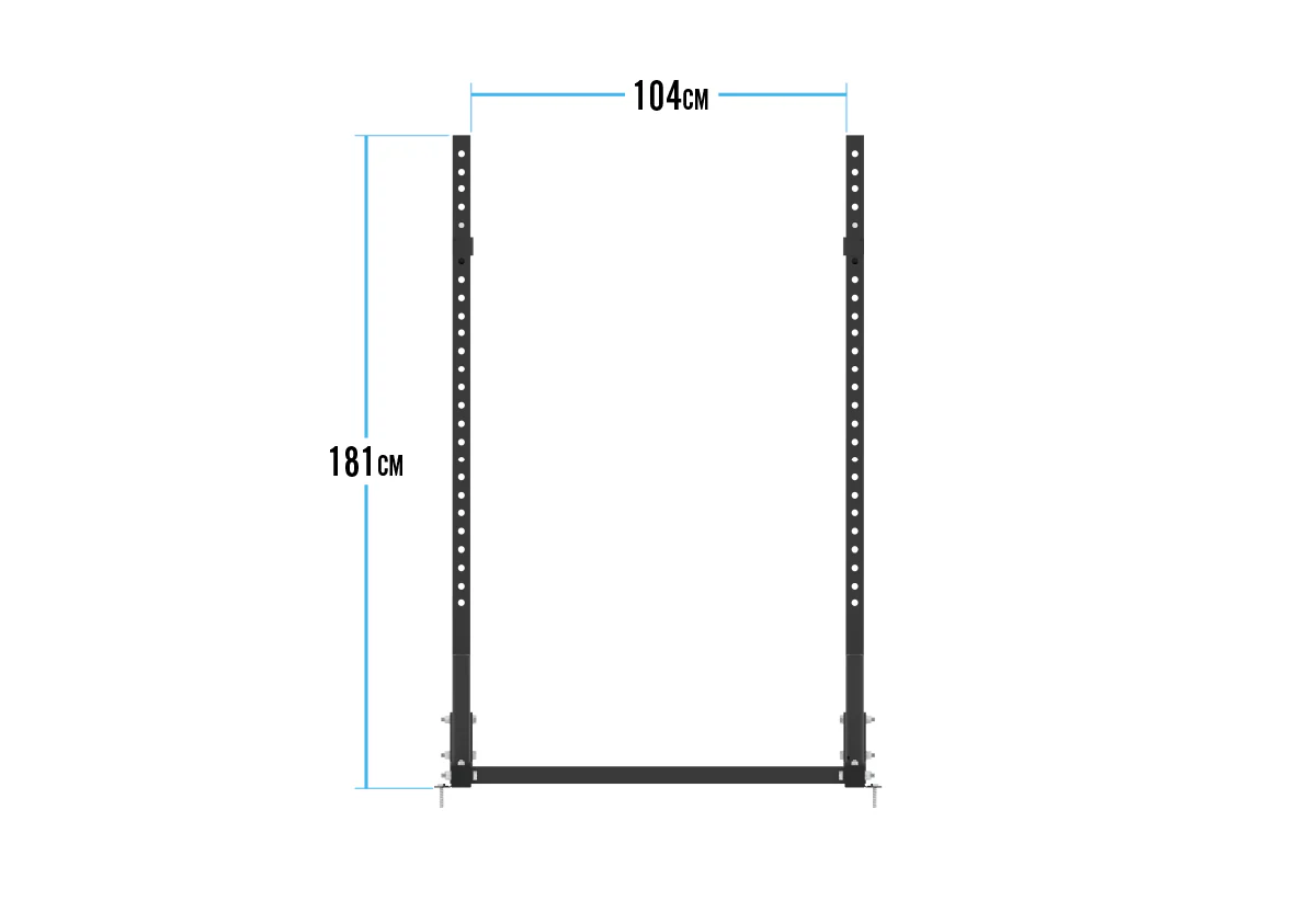 Bulldog Gear - Home Gym Series Squat Rack 1 - HGSSR1 1.8m - Image 7