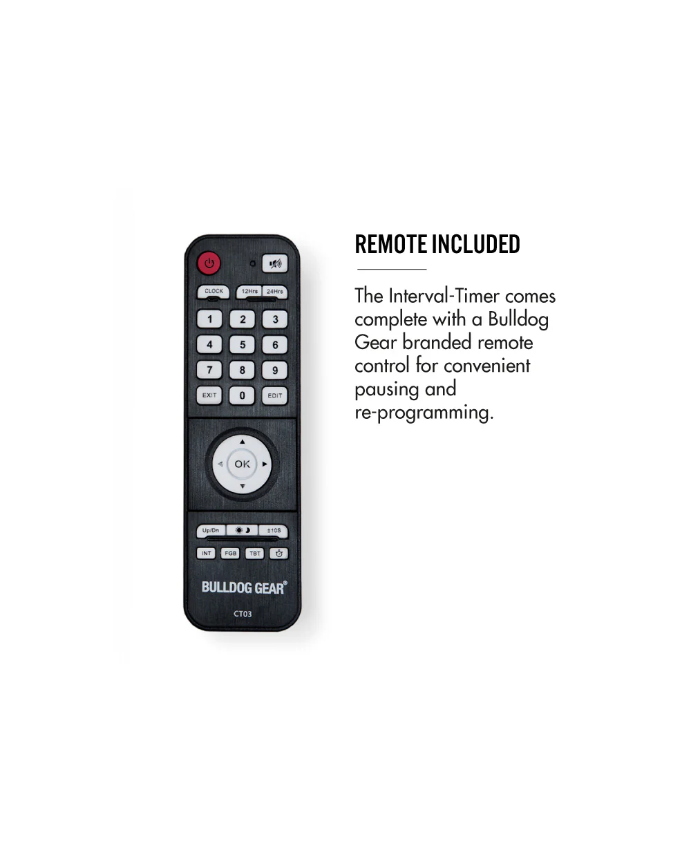 Bulldog Gear - Large LED Gym Interval Timer - Image 3