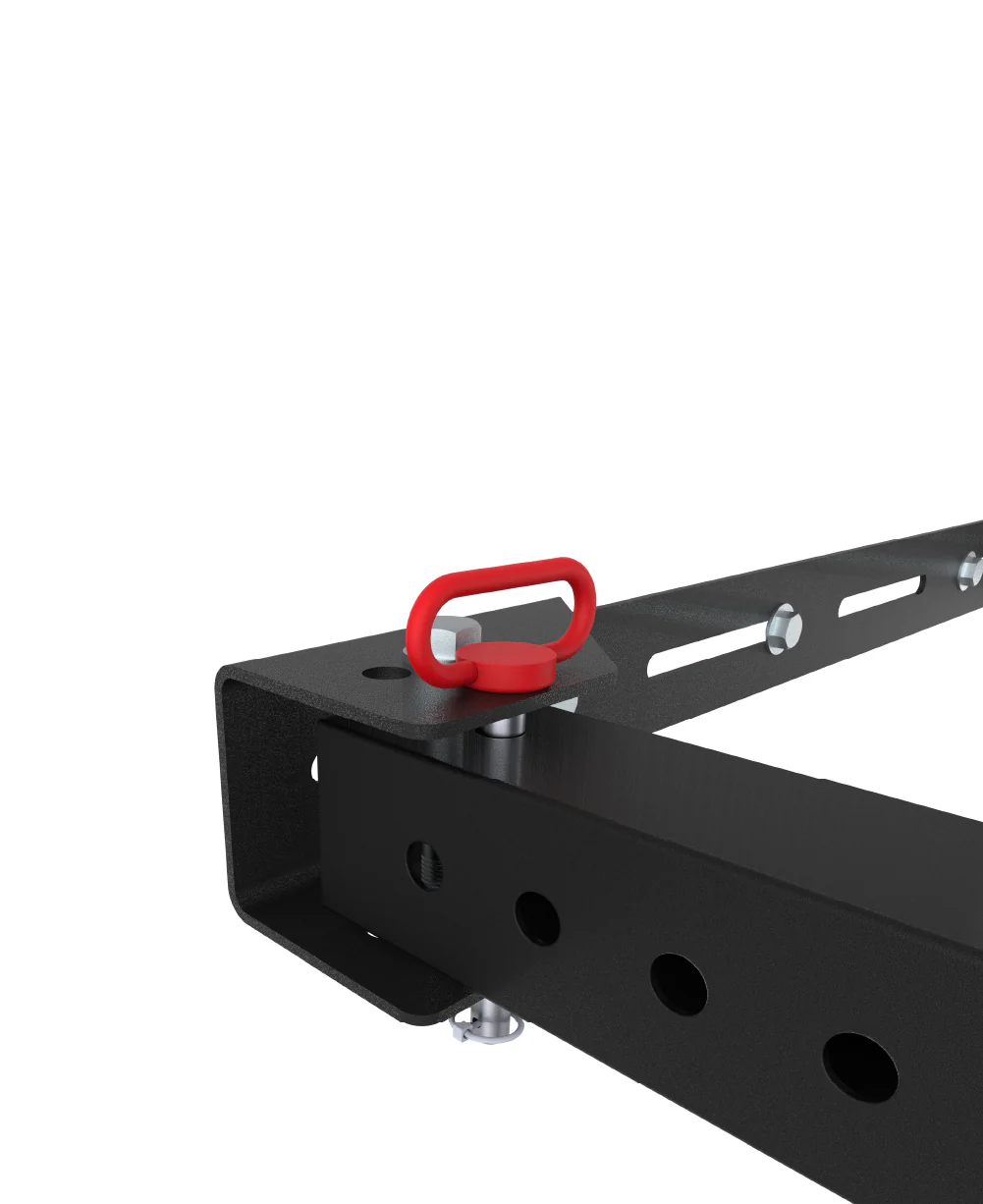 Bulldog Gear - MLWM - Black Wall Mounted Folding Rack With Adjustable Pull Up Bar - Image 11