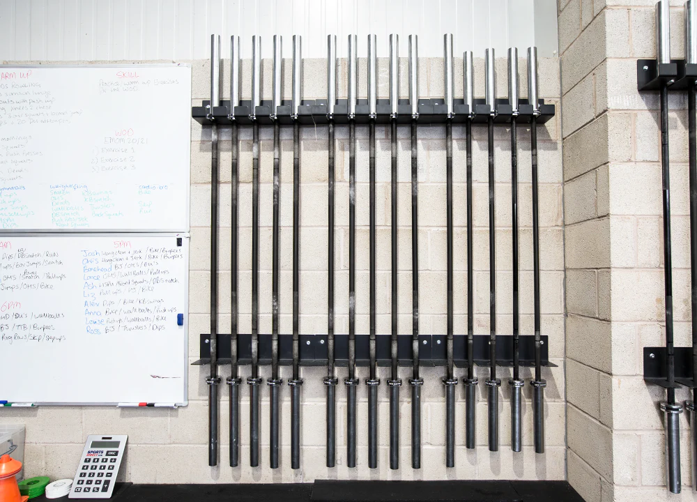 Bulldog Gear - Vertical Gun Rack Wall Mounted Barbell Storage (5 Bars) - Image 6