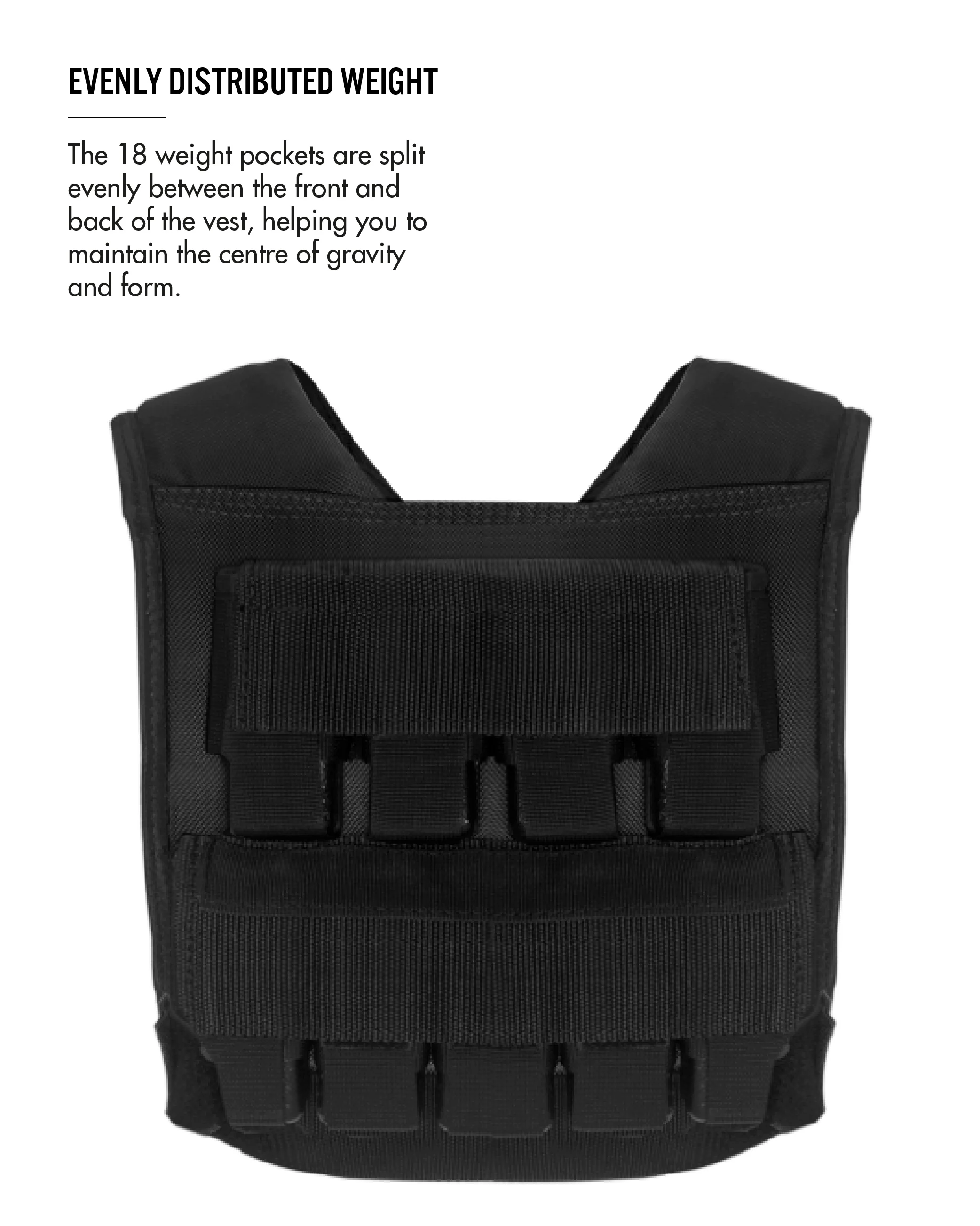 Bulldog Gear - 20kg Adjustable Weight Vest - Image 4